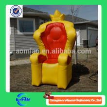 Inflatable sofa stable cartoon /Queen inflatable throne